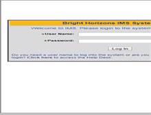 Tablet Screenshot of imsweb.brighthorizons.com